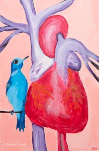 Blue Bird in My Heart by RKH
